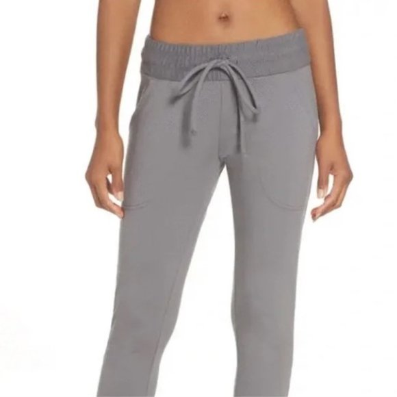 Free People Sunny Skinny Sweatpants in Charcoal Grey NWT - Picture 7 of 15